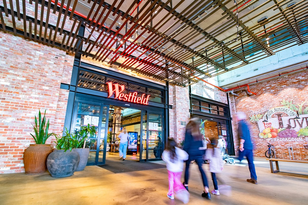 Westfield entry gate