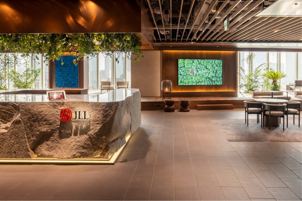 グッドデザイン賞を受賞したJLLの東京オフィス
