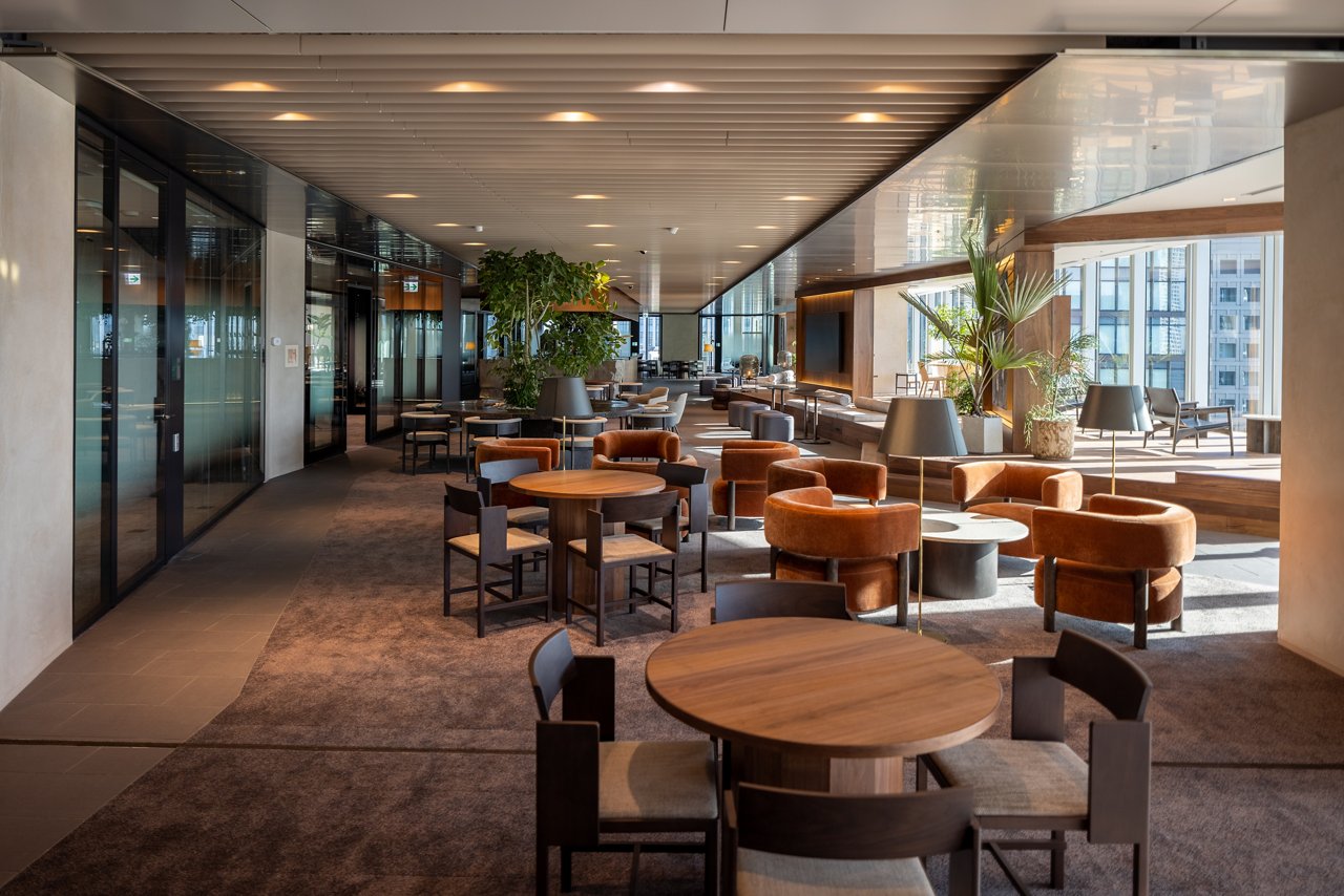 JLLオフィスのゲストエリア