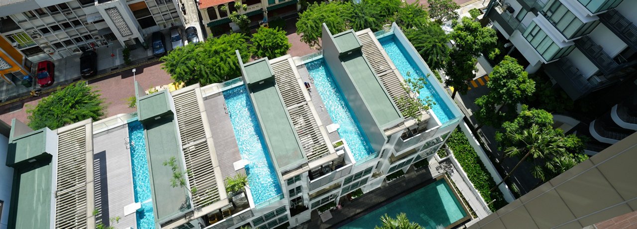Emerald Hill roof view