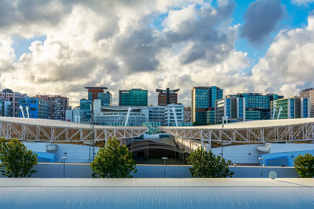 Cidade de Lisboa, varios predios e torres