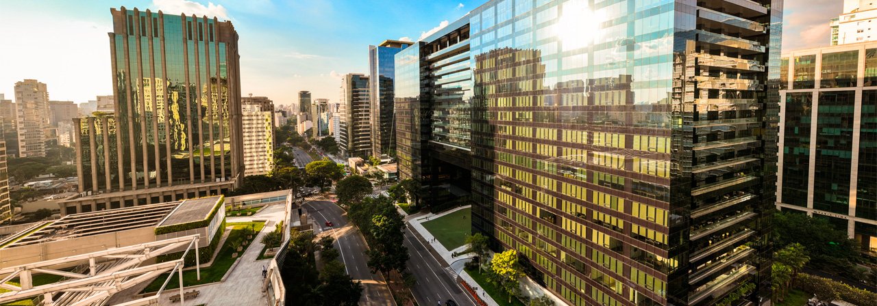 Região da Faria Lima, em São Paulo