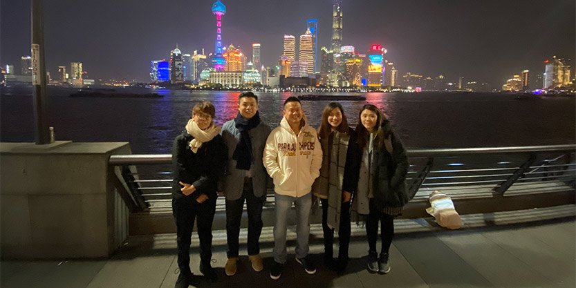 Friends group photo
