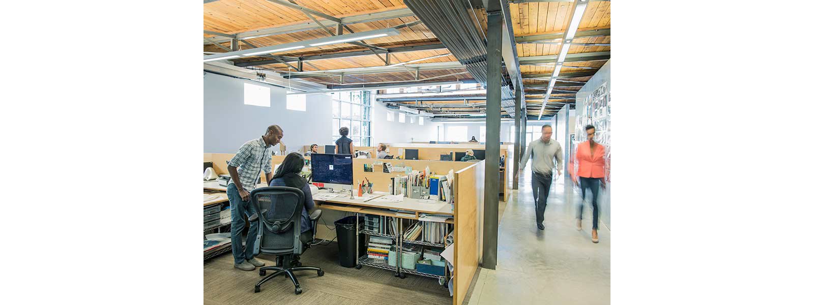 employees at workplace