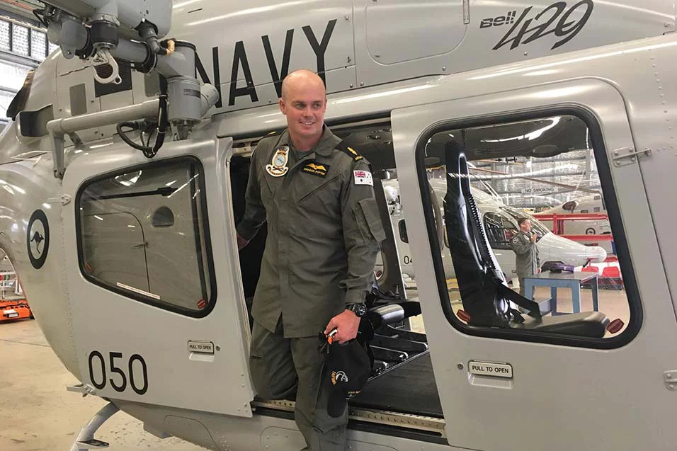 Providing stability for a Navy veteran and his young family