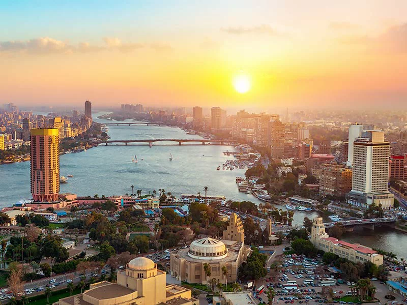 Sunset in Cairo