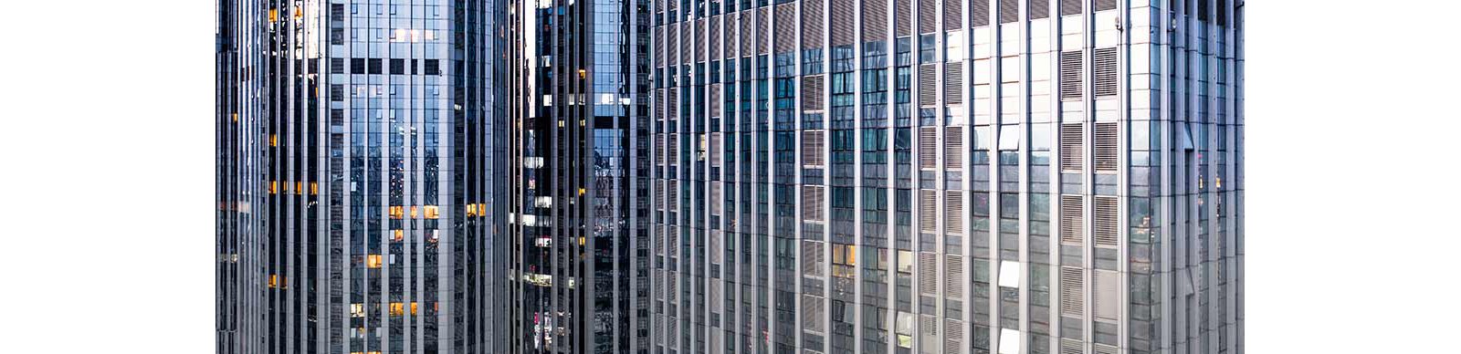 glass buildings