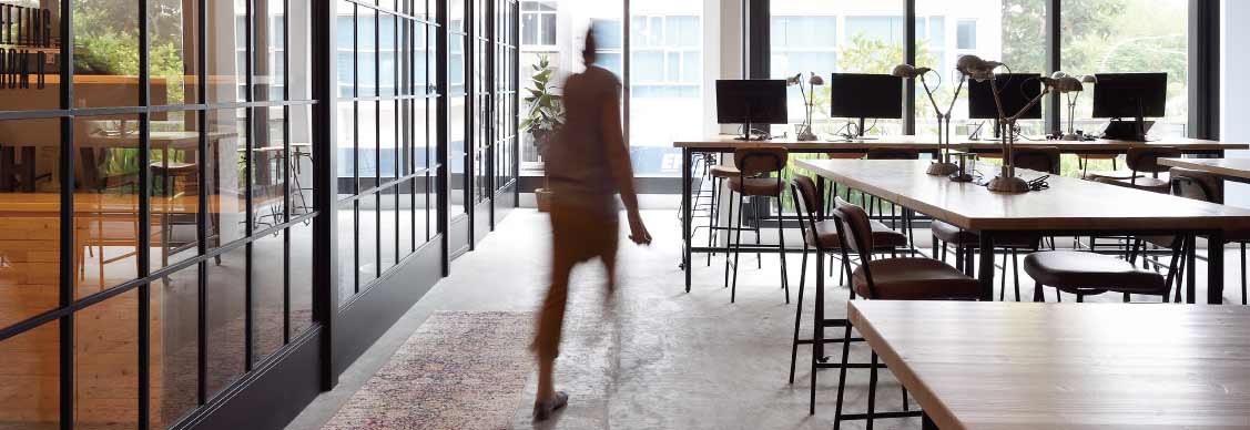 Inside office