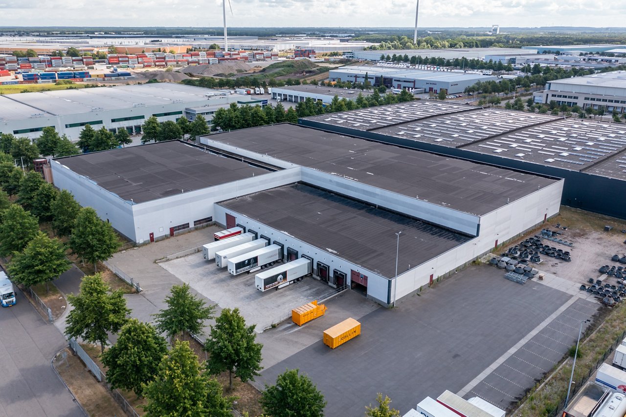 Gerenoveerd logistiek pand in Venlo.