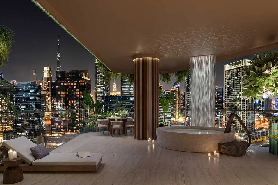 Terrace Night View