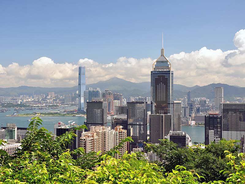Buildings with sky view