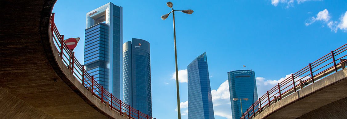  Tall buildings and bridge