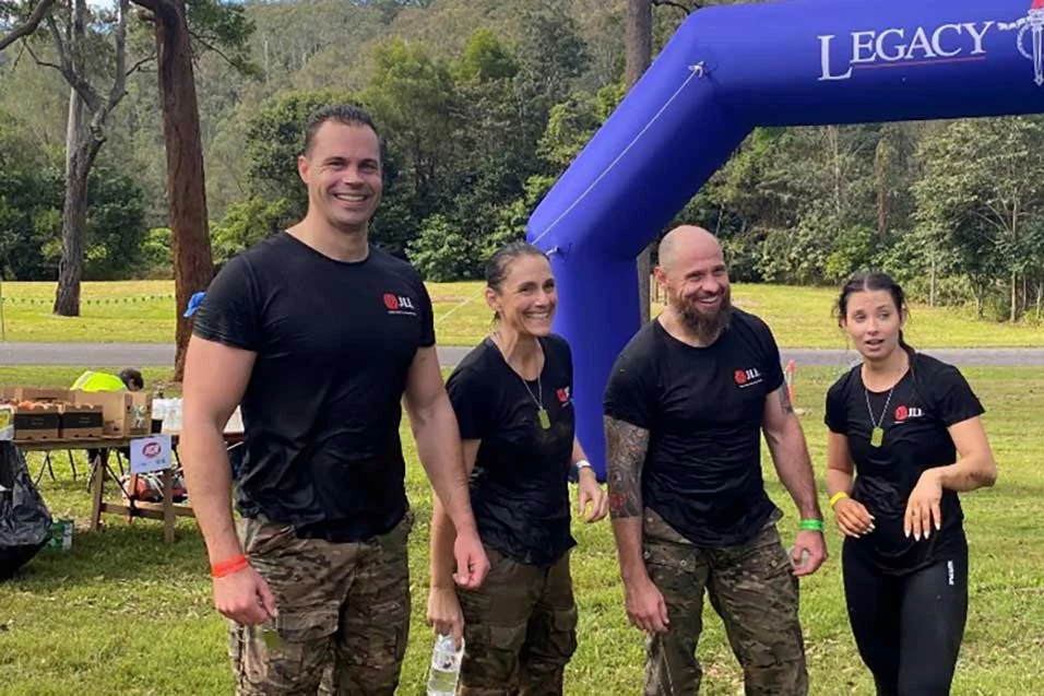 Transitioning to civilian life at JLL, backed by 20 years’ service in the Army.