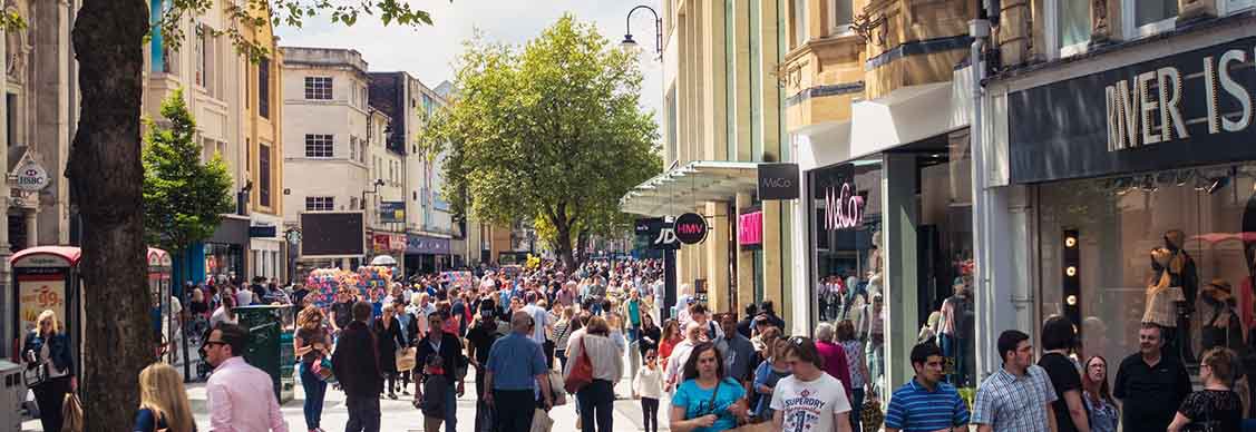 People walking on the street