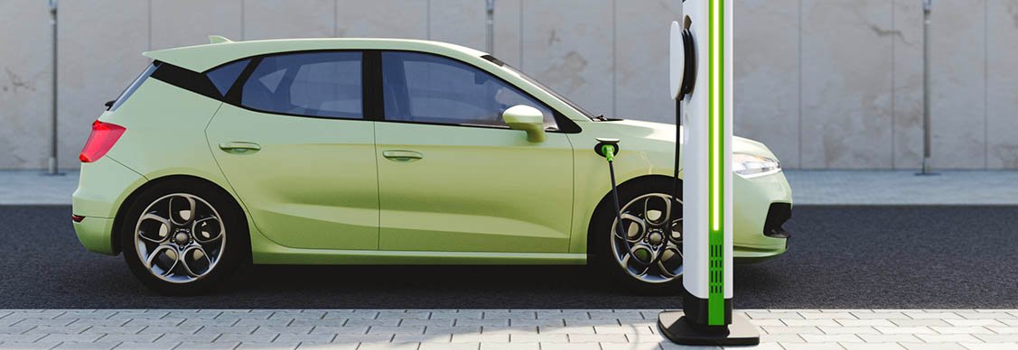 Green car