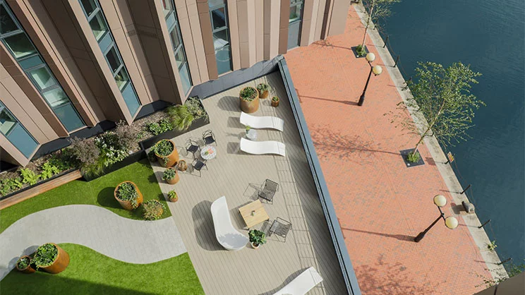 Purpose built development in Manchester