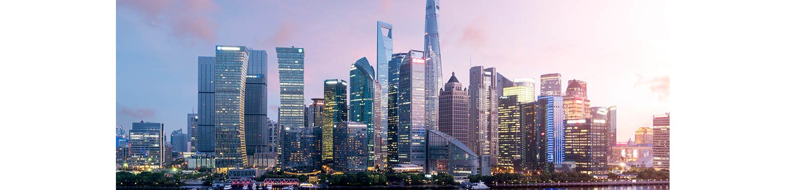A cluster of buildings