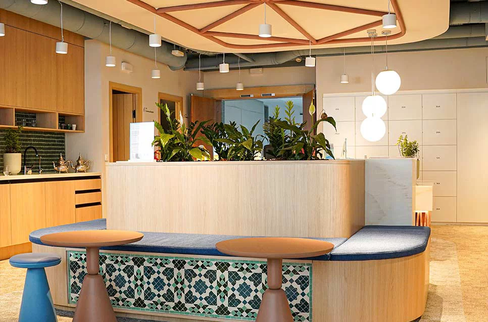 New office interior