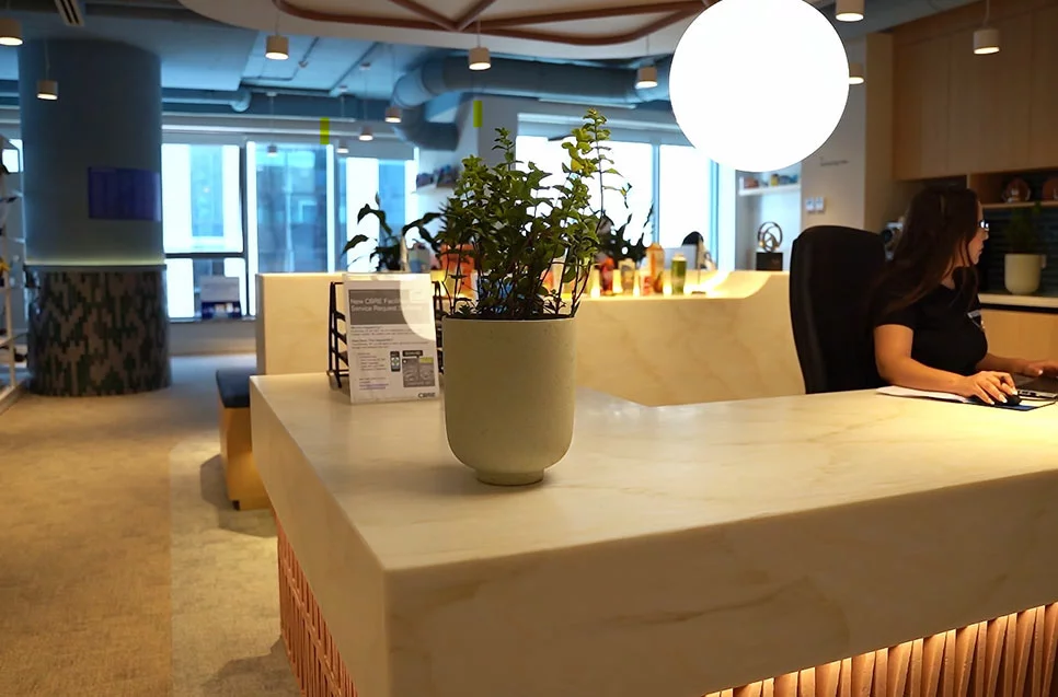 New office interior