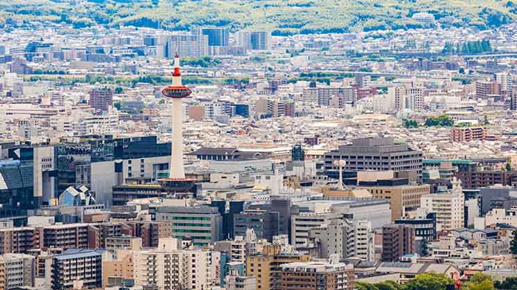 京都市の街並み