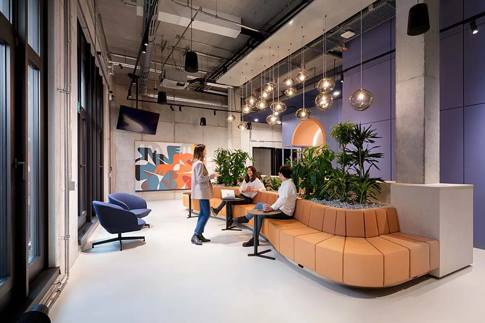 New office, new ways of working, office spaces, Project, Development, Workplace Consulting, Innovative design, collaborative work environment