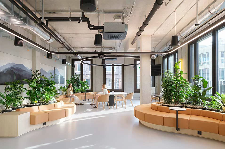 New office, new ways of working, office spaces, Project, Development, Workplace Consulting, Innovative design, collaborative work environment