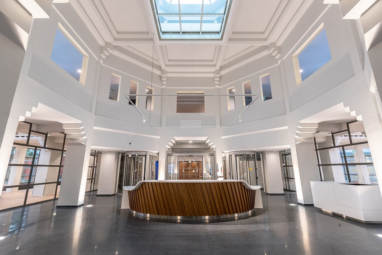 Front view Berlagehuis Den Haag 