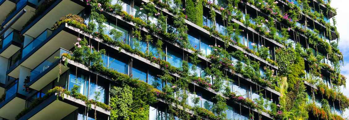 SDGs・ESGの取り組みが適用された不動産(画像はイメージ)
