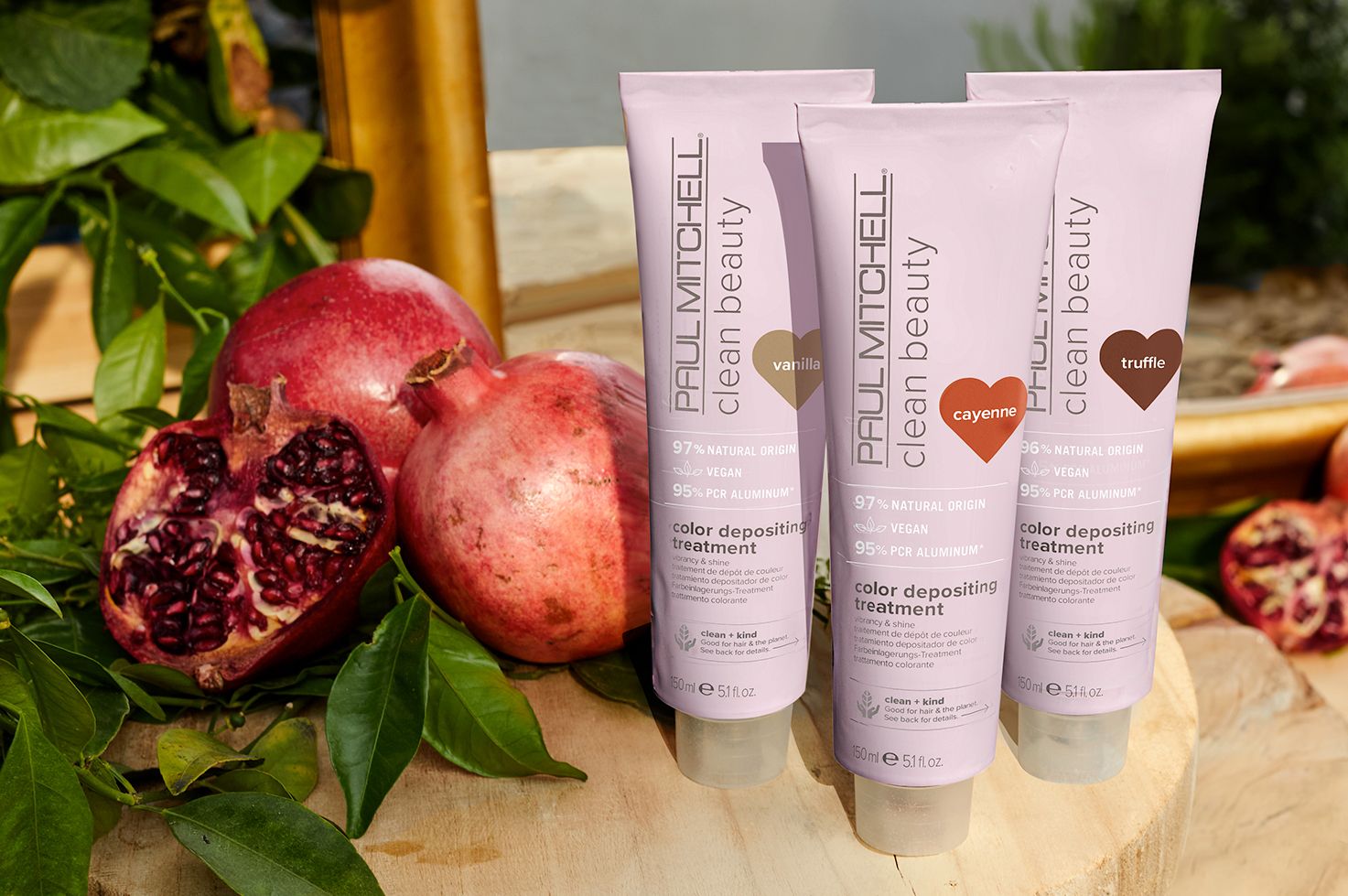 image of tubes of Clean Beauty Color Depositing Treatment