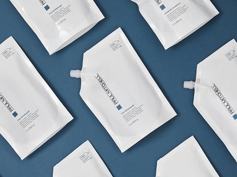 Paul Mitchell Awapuhi Shampoo and The Detangler refill pouches