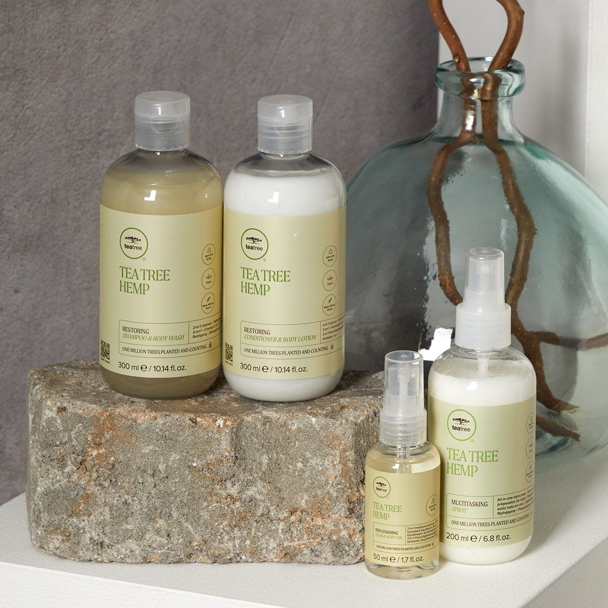 image of the Tea Tree Hemp collection