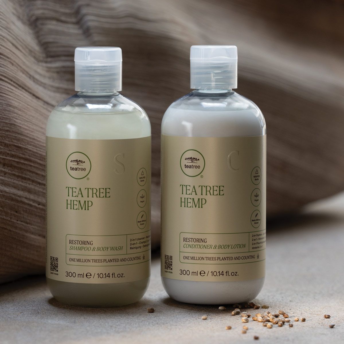 image Tea Tree Hemp shampoo and conditioner