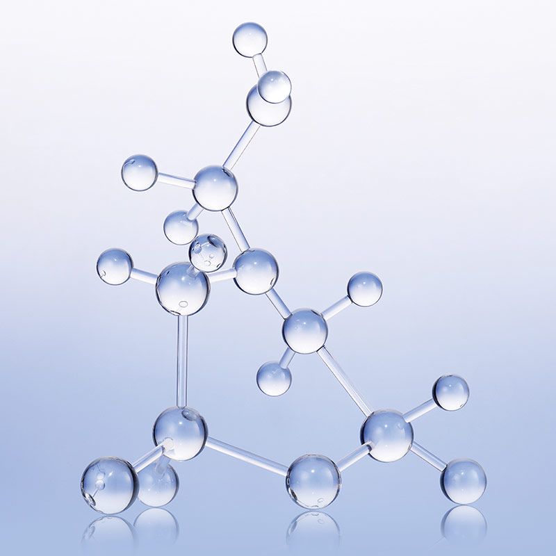 graphic image of chemical bonds