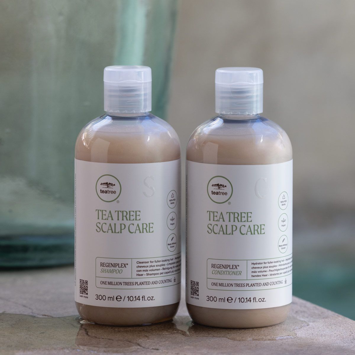 image of Tea Tree Scalp Care Regeniplex Shampoo and Conditioner
