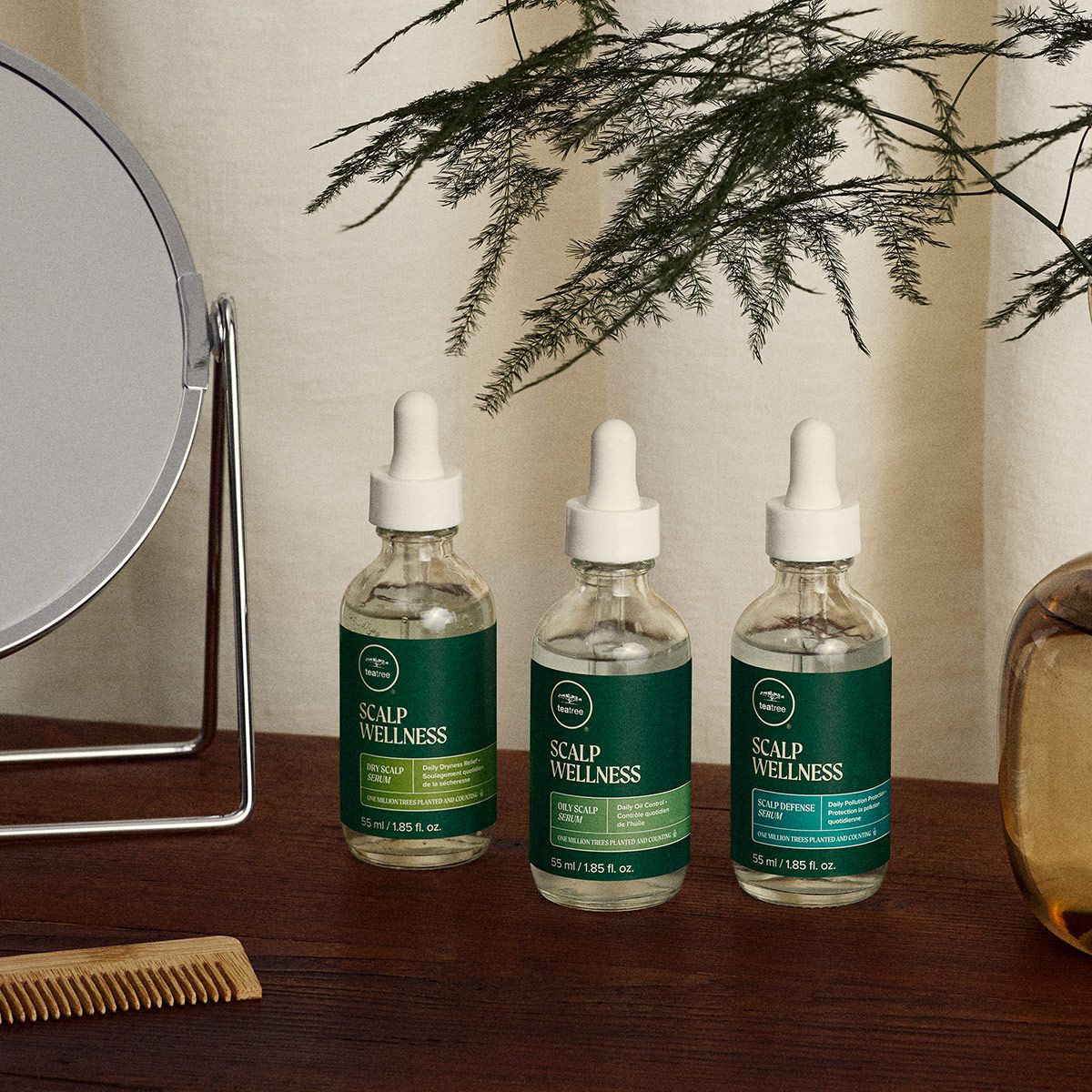 a group image of the Tea Tree Wellness collection