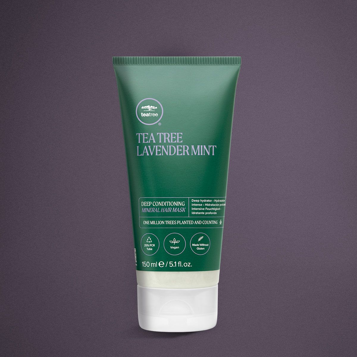 image of a bottle of Lavender Mint Deep Conditioning Mineral Hair Mask