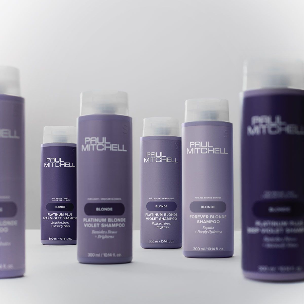 artistic image of the Paul Mitchell Blonde collection