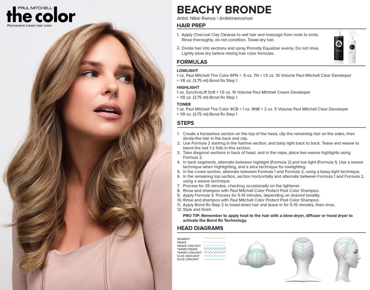 image of Paul Mitchell The Color tip card