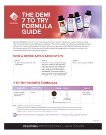 image of The Demi 7 To Try Formula Guide