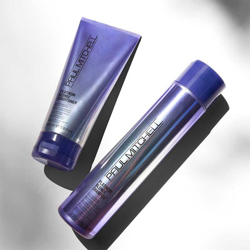 image of a Platinum Blonde Shampoo and Conditioner