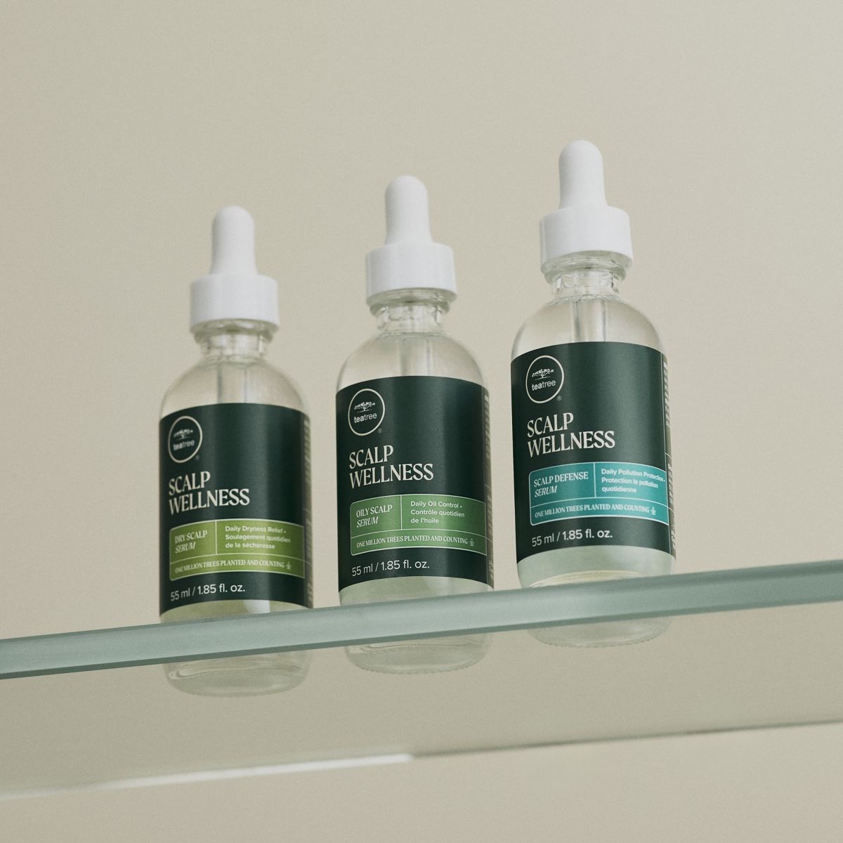 artistic image of the Tea Tree Wellness Serums