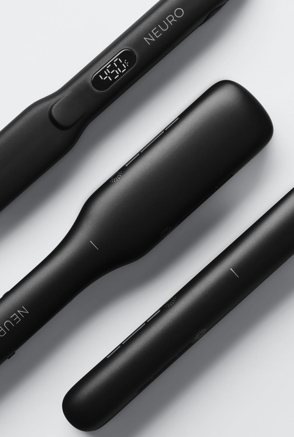 flatlay image of Neuro flat irons