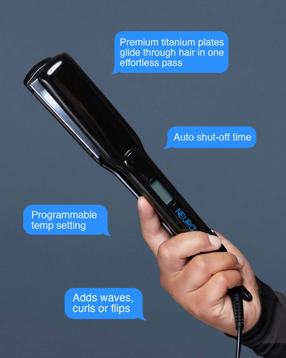 artistic image of Neuro Smooth Titanium Flat Iron
