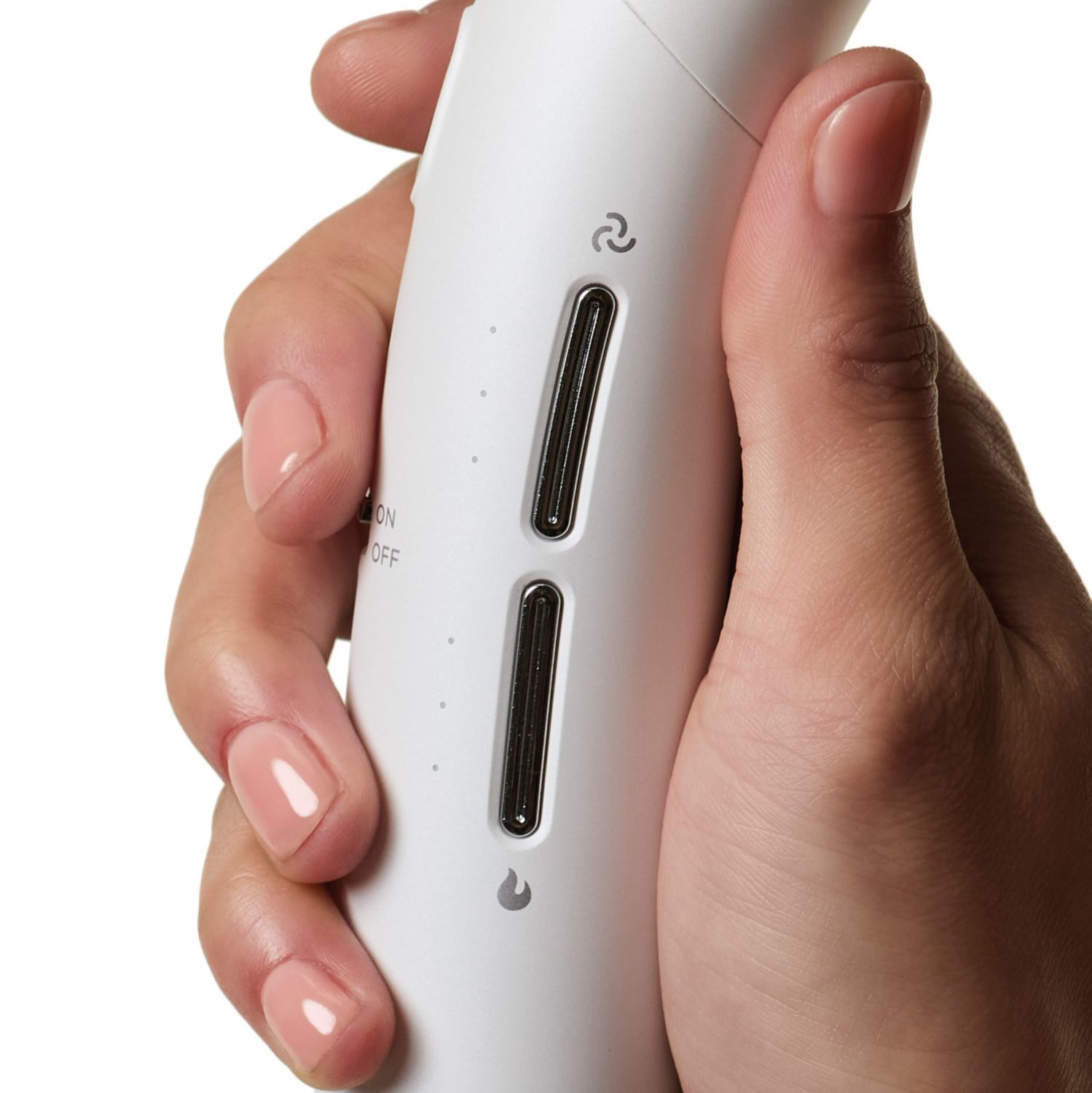 macro image of the Neuro Dry+ heat and speed buttons
