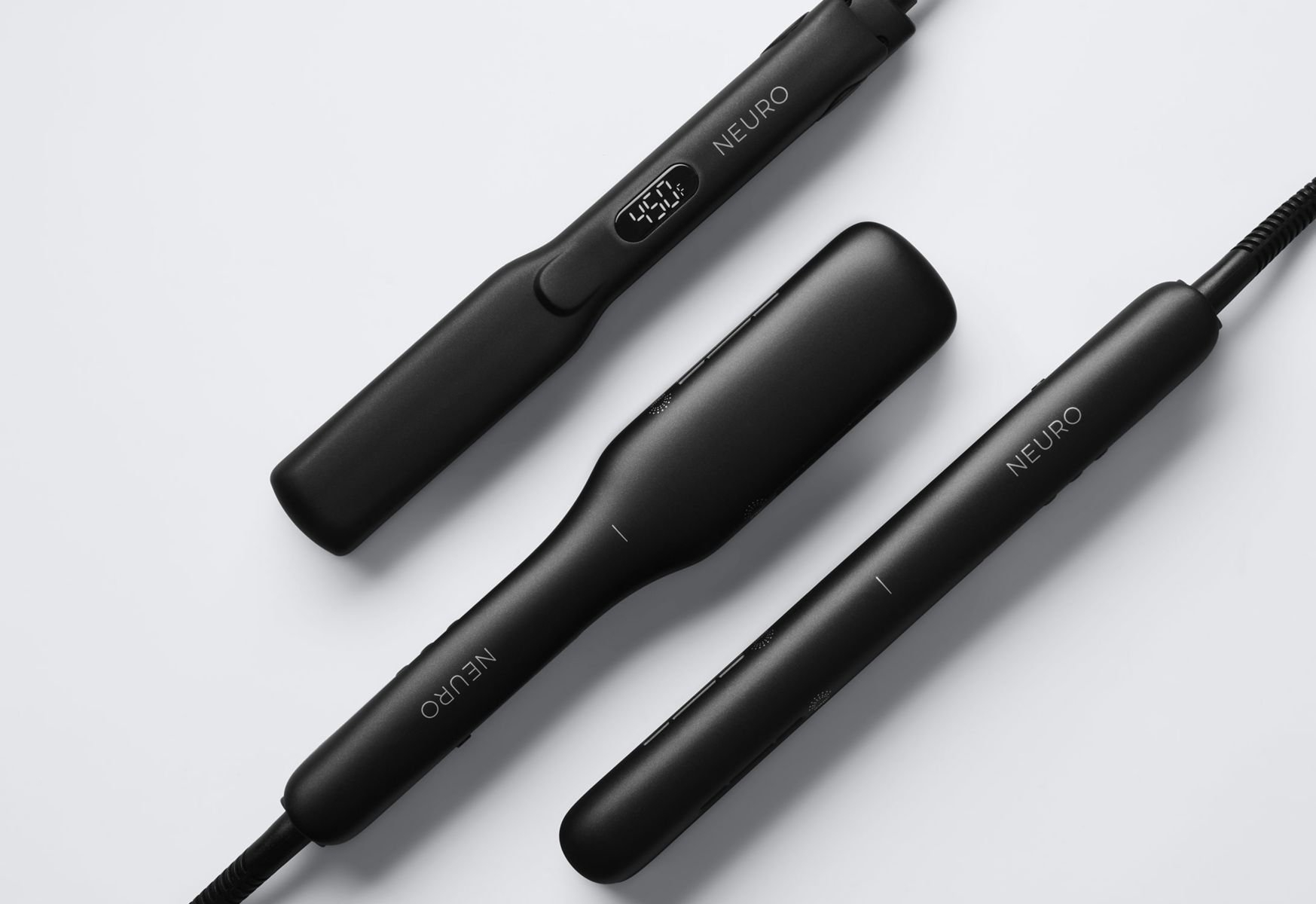 flatlay image of the Neuro flat irons