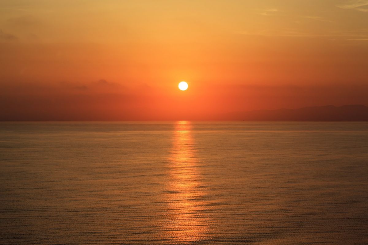 image of a sunset