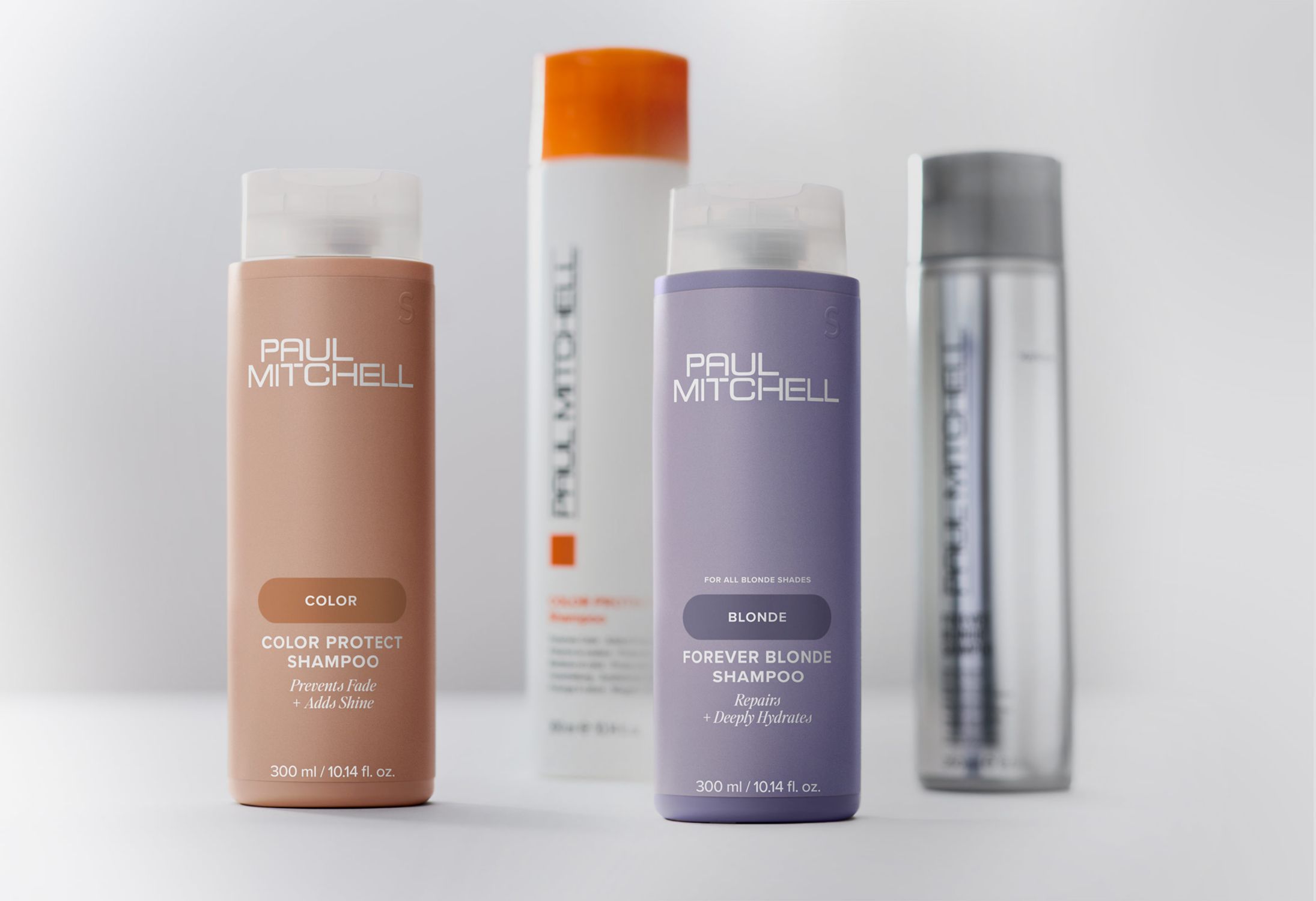 image of Paul Mitchell Blonde and Color shampoos