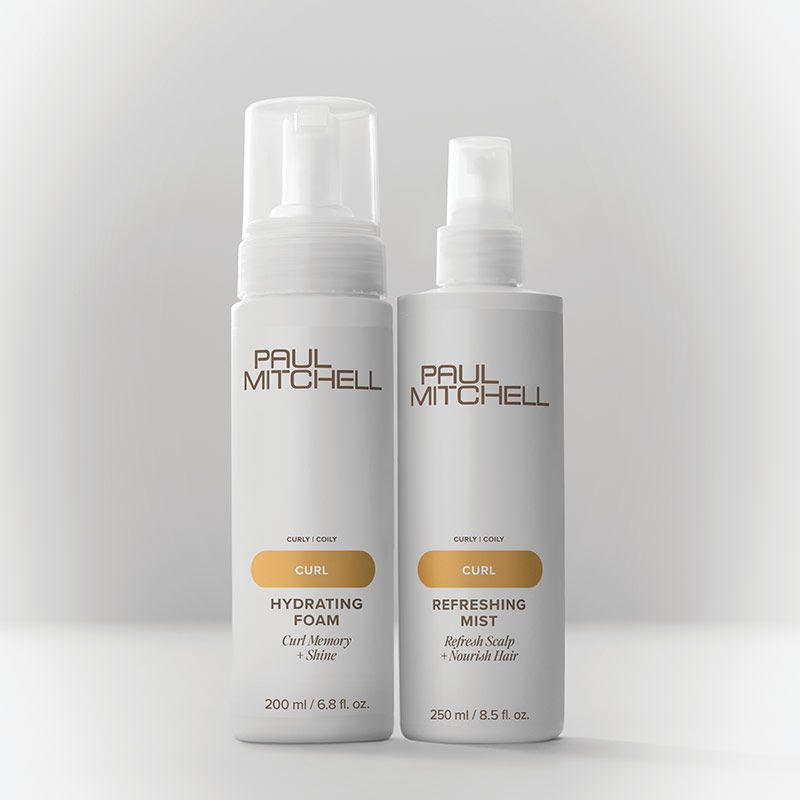 artistic image of a Hydrating Foam and Refreshing Mist