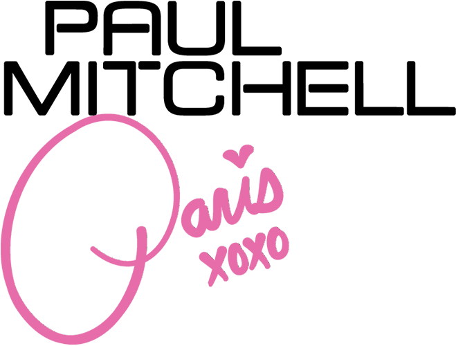 Paris x Paul Mitchell logo lockup