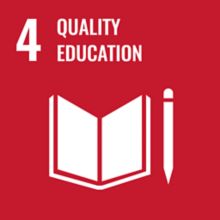 Quality Education Sustainable Development Goal badge